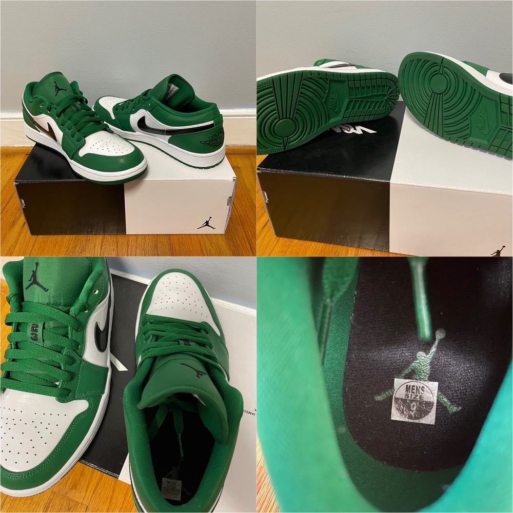 Jordan 1 Low Pine Green